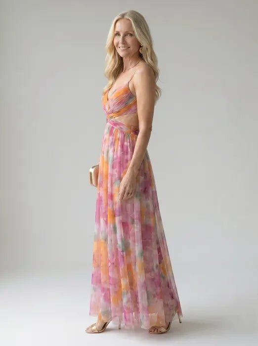 Maya™ Wrap Maxi Dress