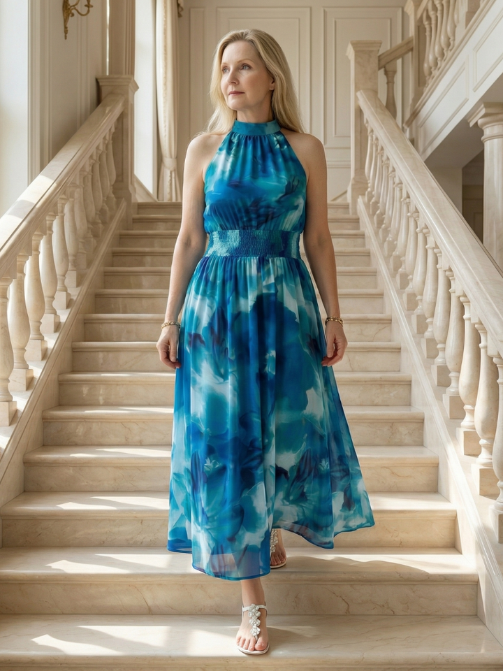 Bianca™ Halter long Dress