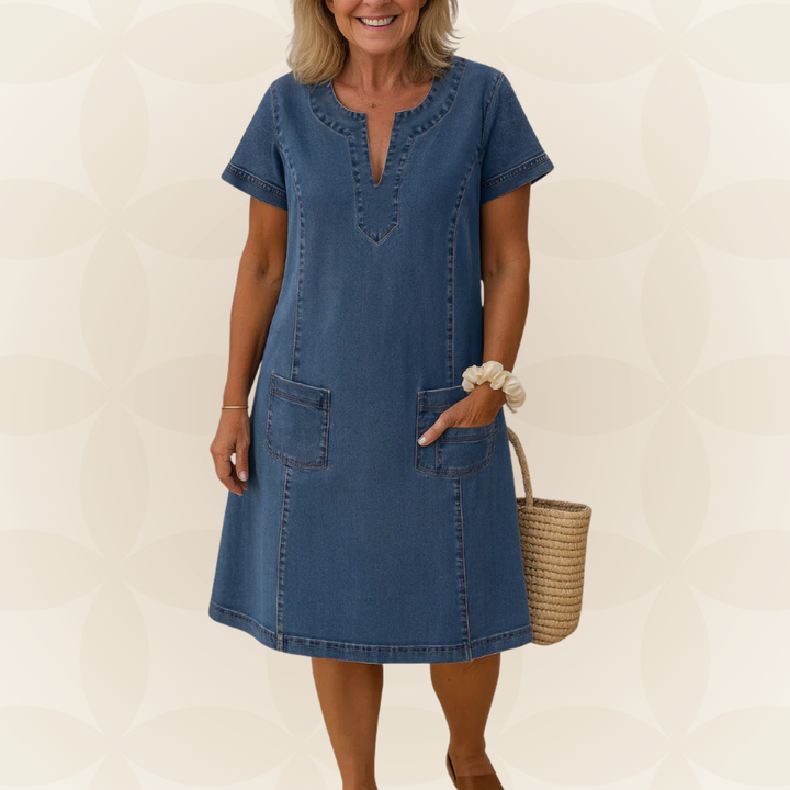 Sandra - denim dress