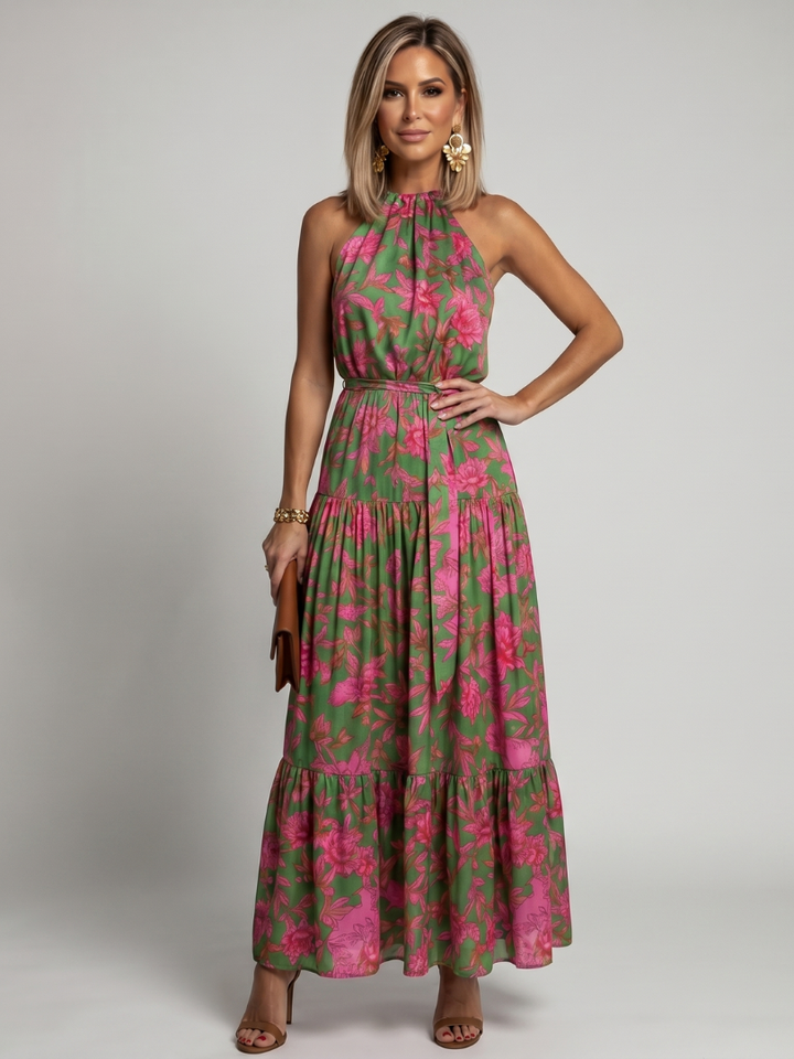 Renée™ Draped maxi Dress