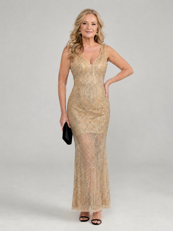 Selin™ Sequin Midi Dress
