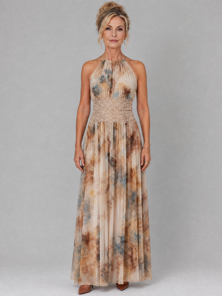Sierra™ Lace Waist Maxi Dress