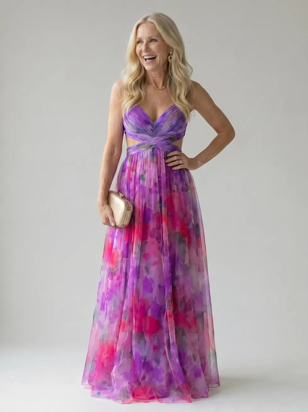Maya™ Wrap Maxi Dress