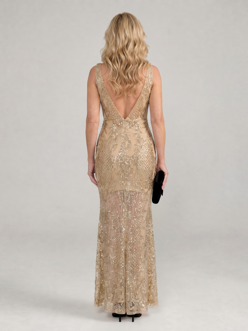 Selin™ Sequin Midi Dress