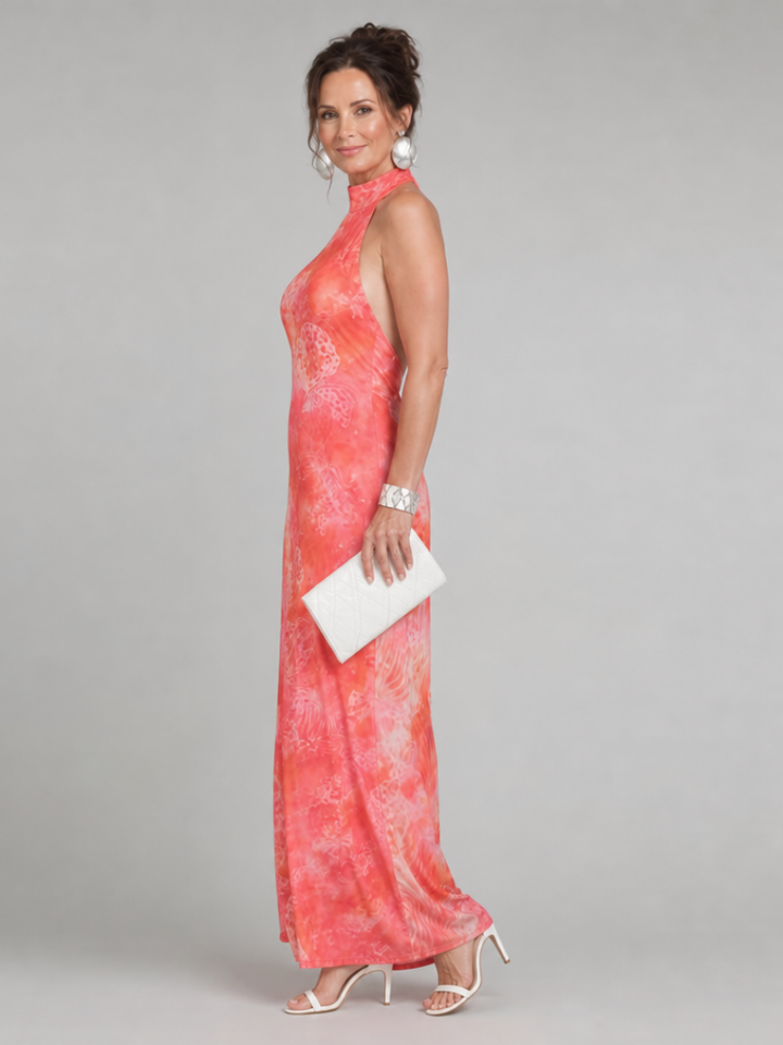 Céline ™ Printed Maxi Dress