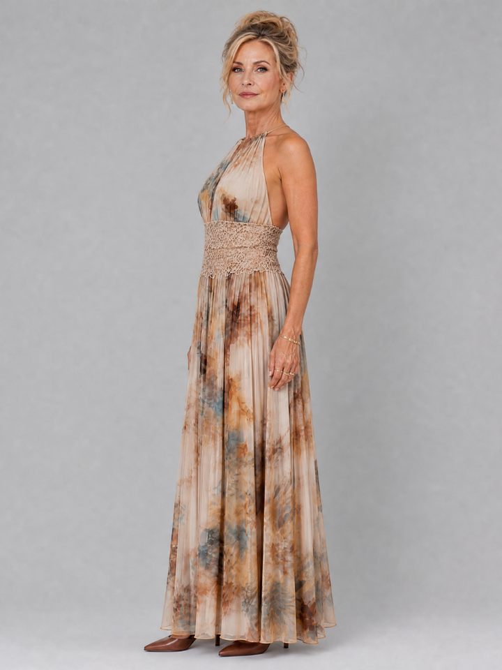 Sierra™ Lace Waist Maxi Dress