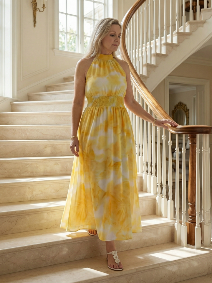 Bianca™ Halter long Dress