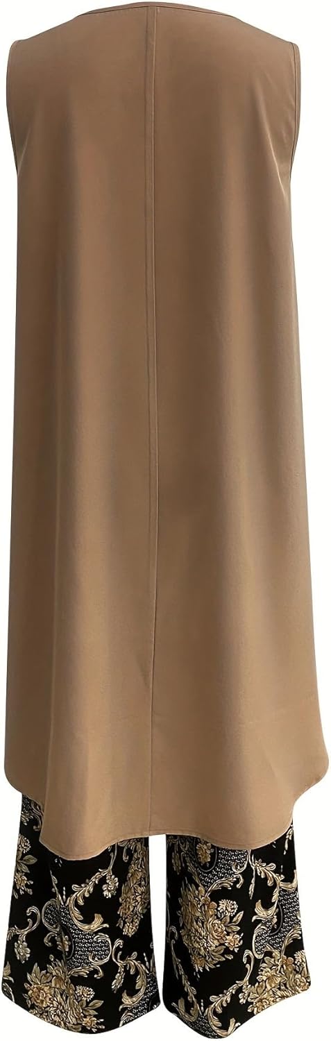 Transit™ | Boho Tunic and Wide Leg Trousers Set
