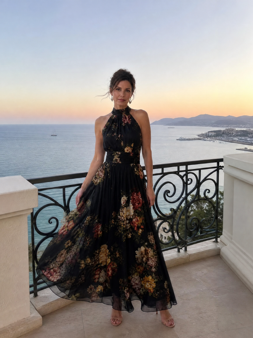 Halle™ Floral maxi Dress