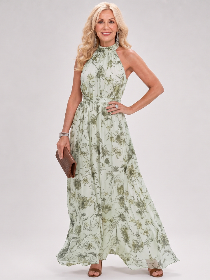 Gina™ Floral Print Dress