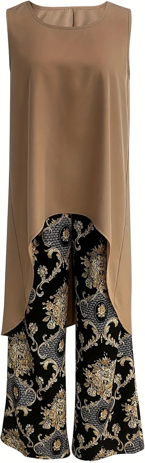 Transit™ | Boho Tunic and Wide Leg Trousers Set