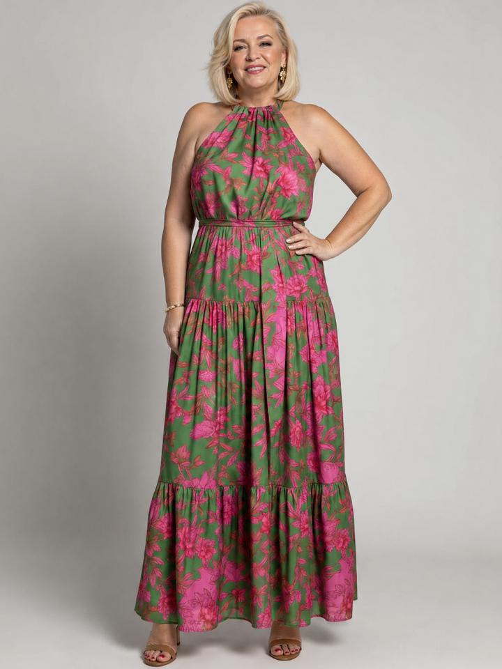 Renée™ Draped maxi Dress