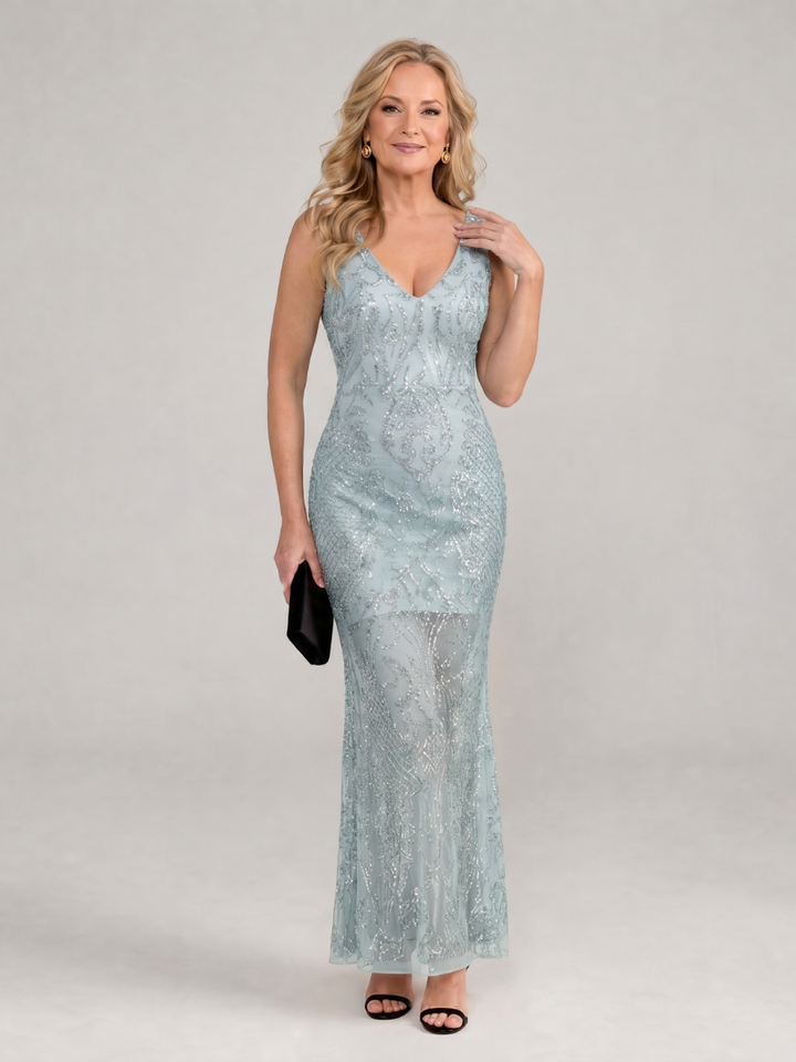 Selin™ Sequin Midi Dress