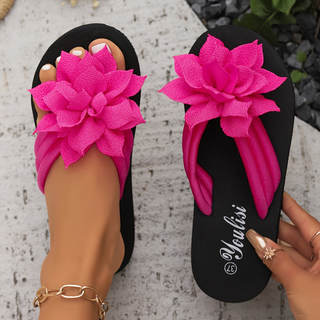 Elegant Flower Sandals Sandrine