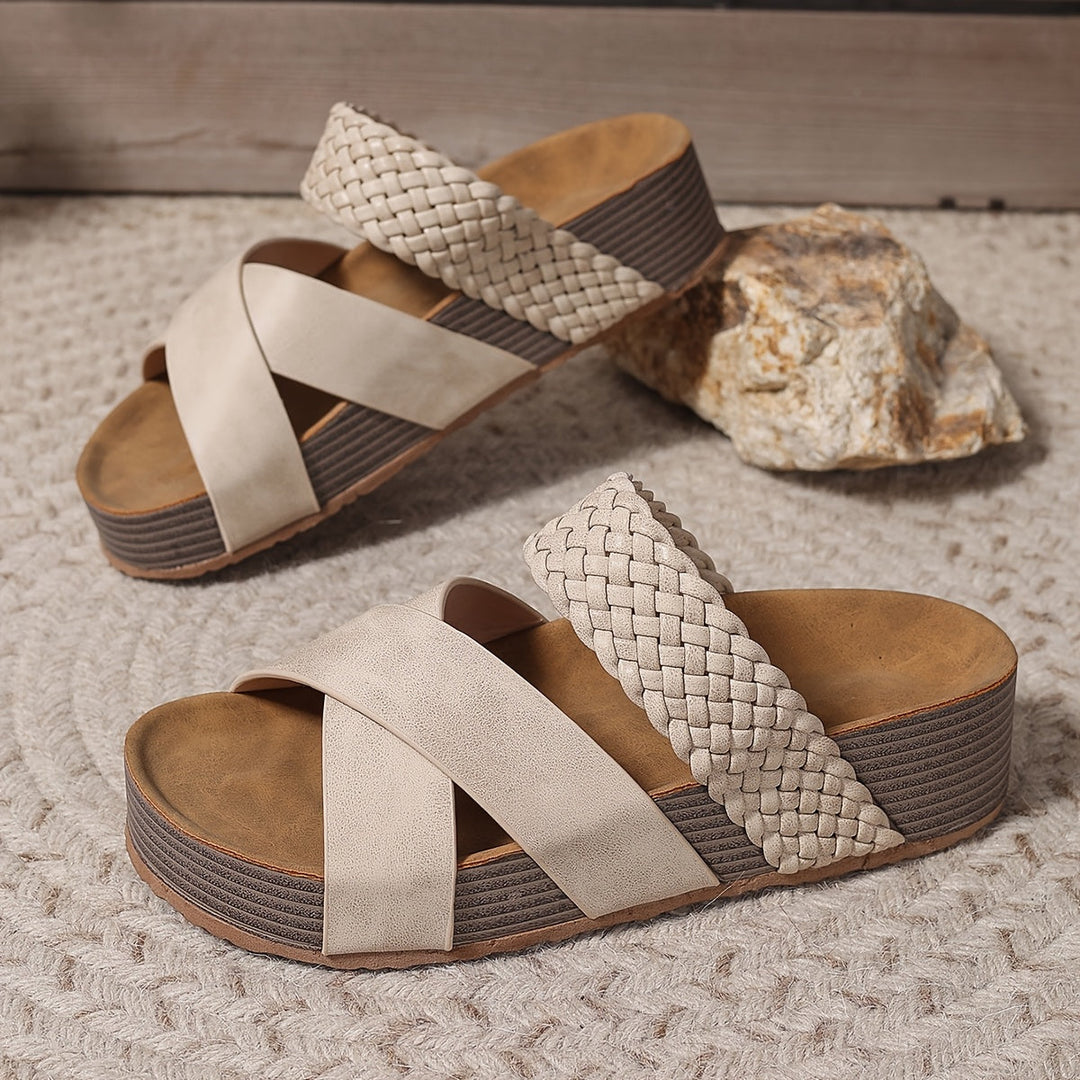 Valérie Woven Elegance Sandals