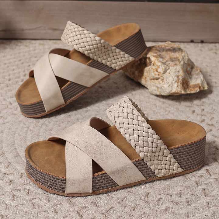 Valérie Woven Elegance Sandals