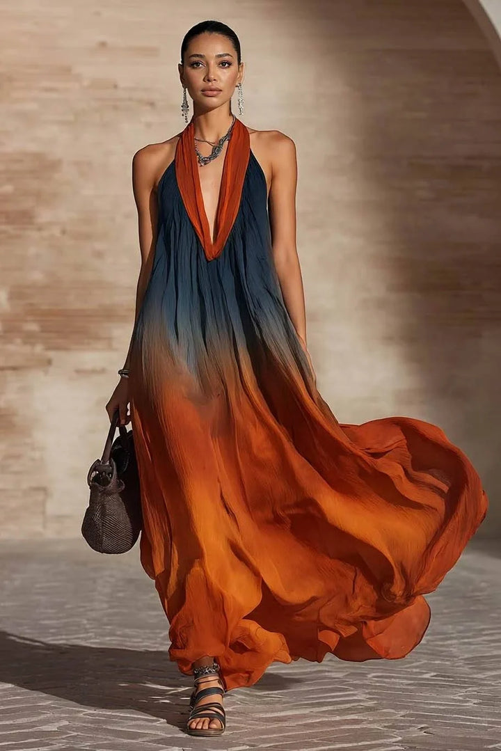 Jess - Maxi halter dress