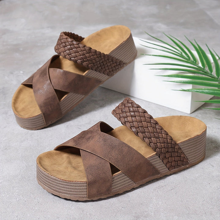 Valérie Woven Elegance Sandals