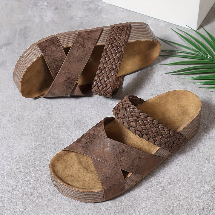 Valérie Woven Elegance Sandals