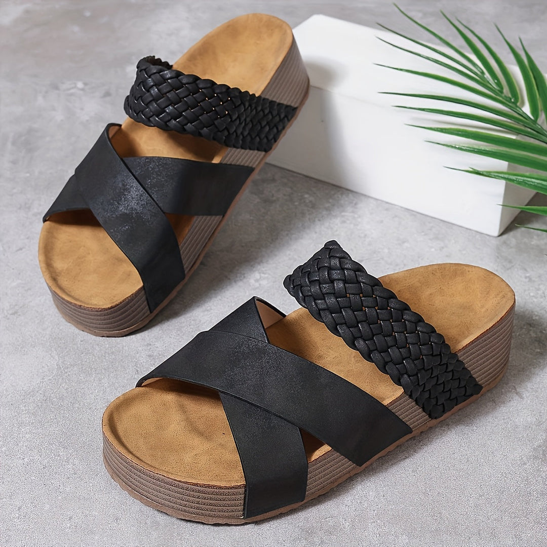 Valérie Woven Elegance Sandals