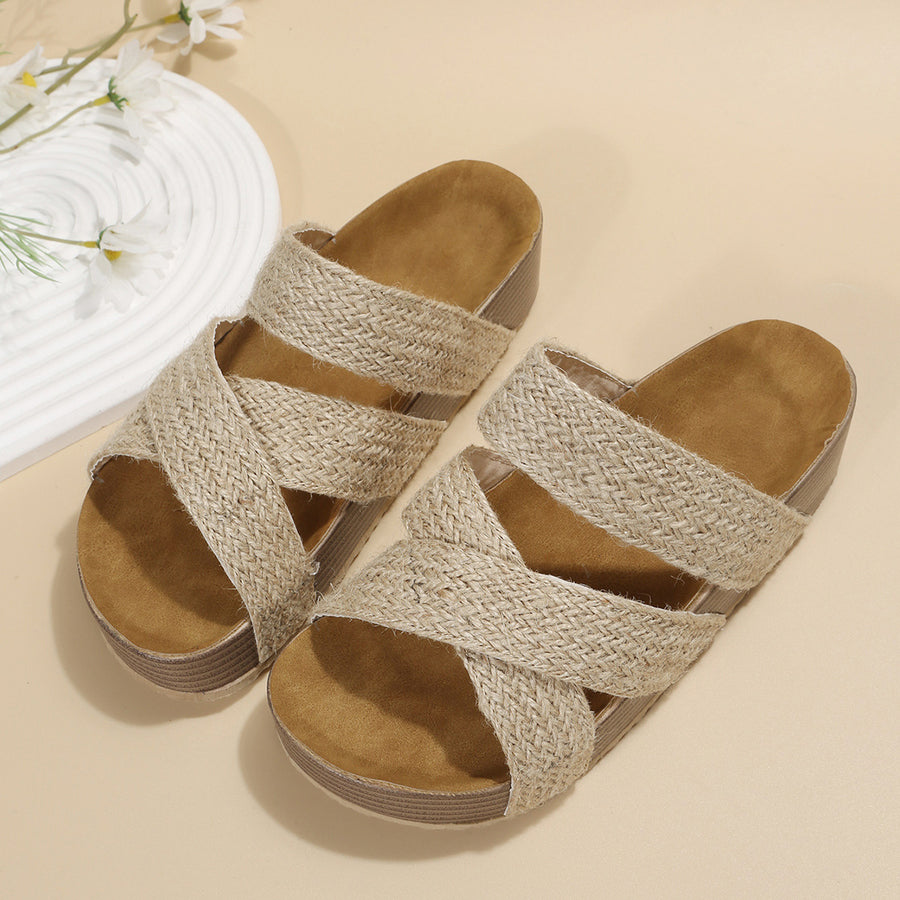 Valérie Woven Elegance Sandals