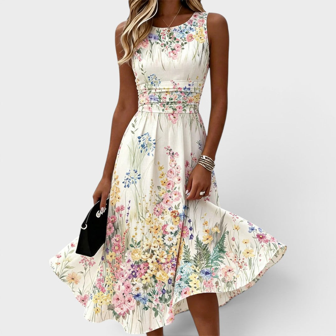 Kendall - Floral Midi Dress