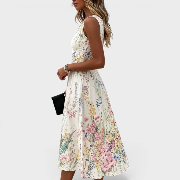 Kendall - Floral Midi Dress