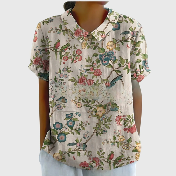 Pauline | Floral Print Blouse