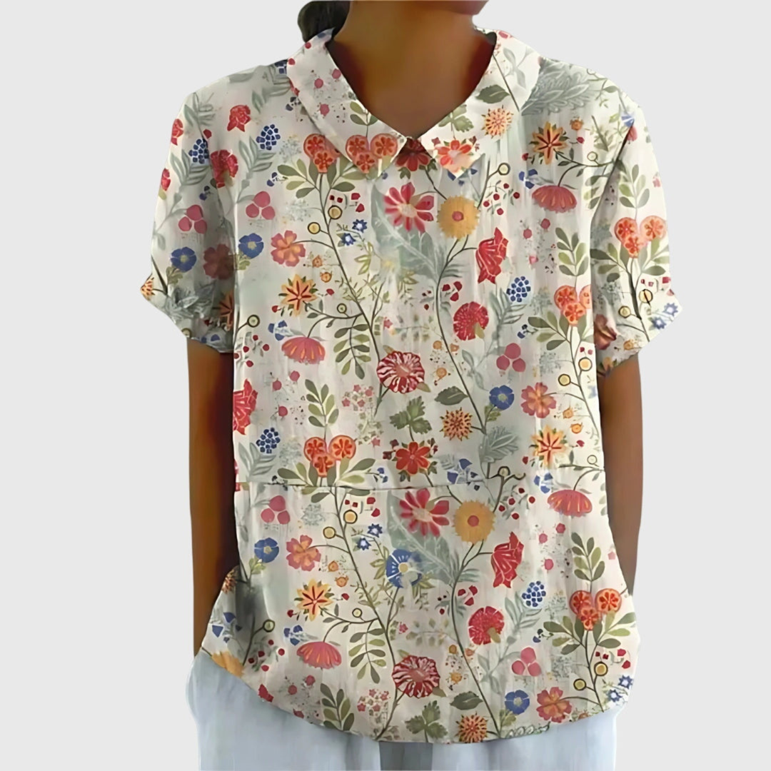 Pauline | Floral Print Blouse
