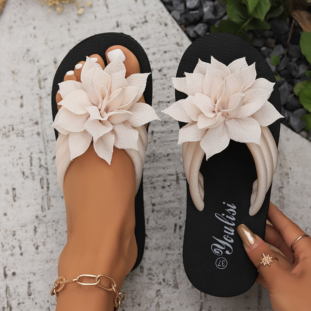 Elegant Flower Sandals Sandrine
