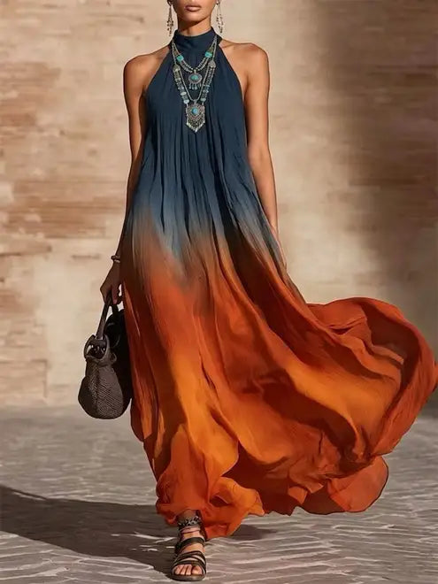 Jess - Maxi halter dress